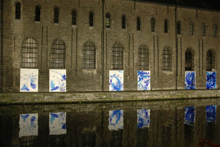 blauw in Gent