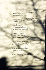 Maar met kleine daden