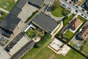 Vanuit de helicopter