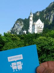 Frau Veerle-Gentblogt und Neuschwanstein