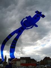 Blauw mensje