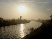 Zwijnaarde in tegenlicht