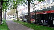 Tramfile aan de Zuid