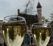 Met een goed glas