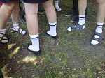 Witte sokken op Batakamp