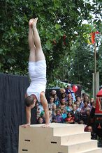 Circusfestival in Baudelopark