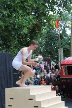 Circusfestival in Baudelopark