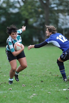 Rugby damesmatch 9 oktober 2011