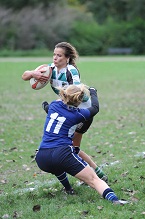 Rugby damesmatch 9 oktober 2011