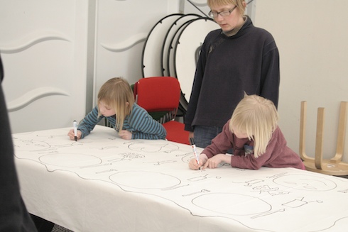 Kunstendag voor Kinderen --foto Design Museum Gent