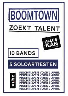 Boomtown zoekt talent