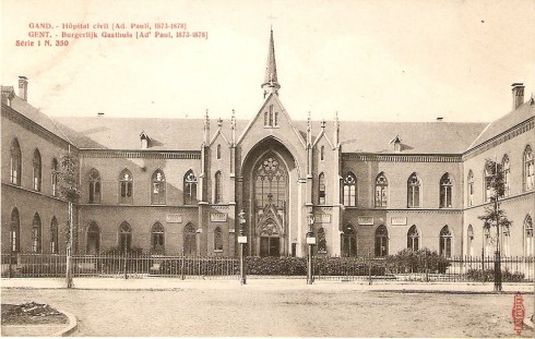 Serie 1 nr. 350 Burgerlijk Gasthuis (Ad. Pauli, 1873-1878)