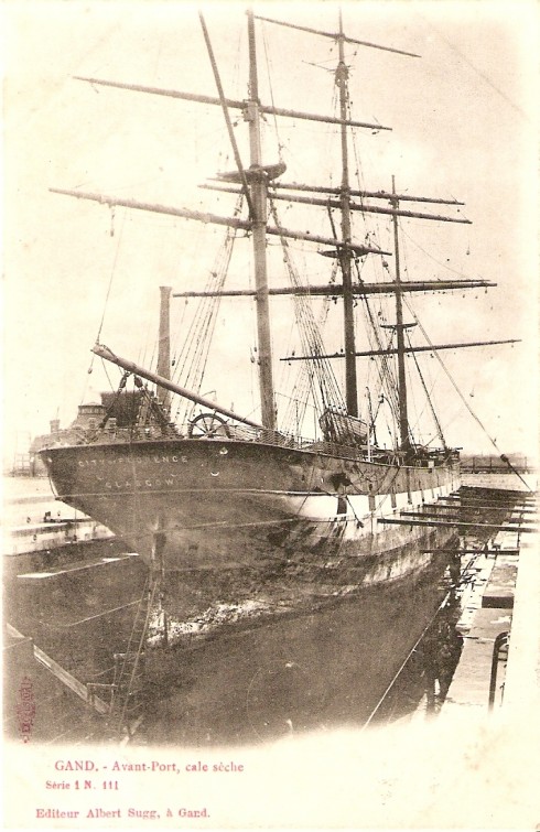 Serie 1 nr. 111 Voorhaven, droogdok