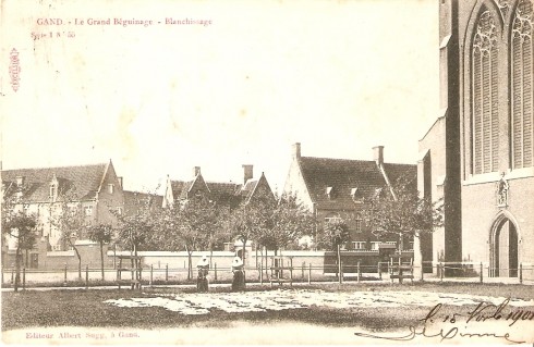 Serie 1 nr. 55 Het Groot Begijnhof. Bleekweide