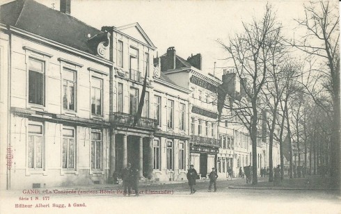 Serie 1 nr. 177 De Concorde, voormalig Hotel Papejan en Limnander