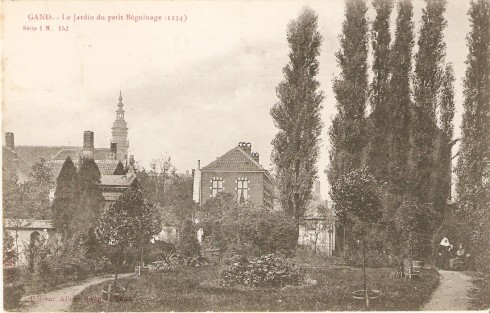 Serie 1 nr. 152 De tuin van het Klein Begijnhof (1234)