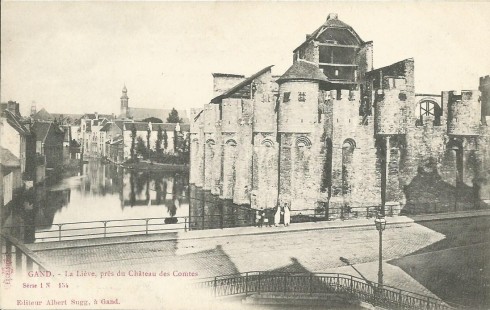 Serie 1 nr. 154 De Lieve bij het Gravensteen