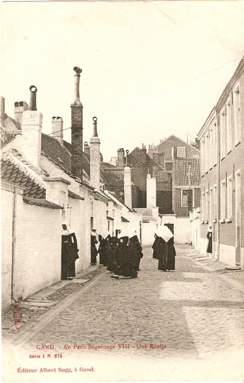 Serie 1 nr. 274 In het Klein Begijnhof VIII - Een straatje