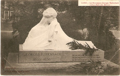 Serie 1 nr. 277 Het Georges Rodenbach monument (1855-1898) (G. Minne)