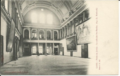 142 Palais de Justice- La salle des Pas-Perdus. 1843 (L. Roelandt)