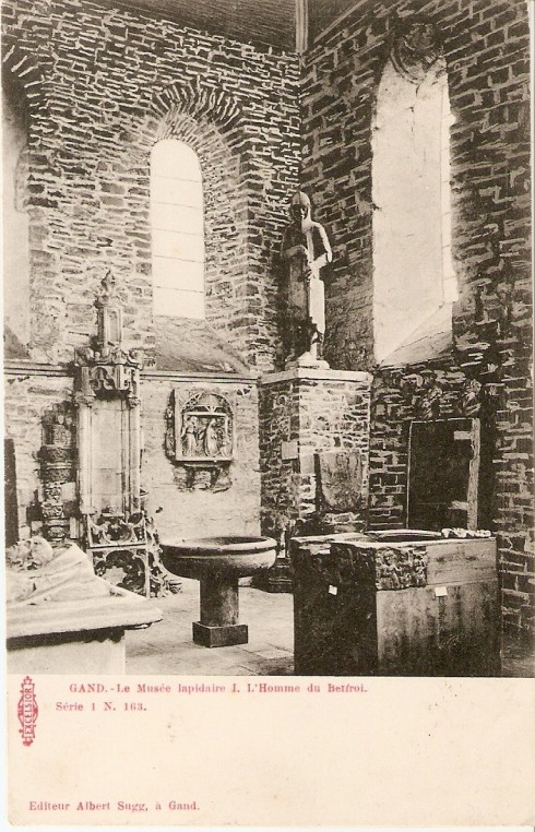 Serie 1 nr. 163. Het museum voor Stenen Voorwerpen. De Man van het Belfort