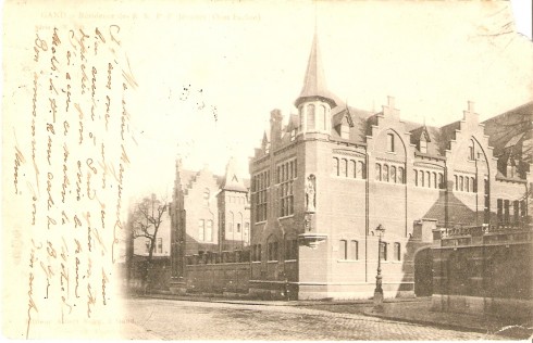 Serie 1 nr. 239 Residentie van de paters jezuïeten (Oost-Eeklo)