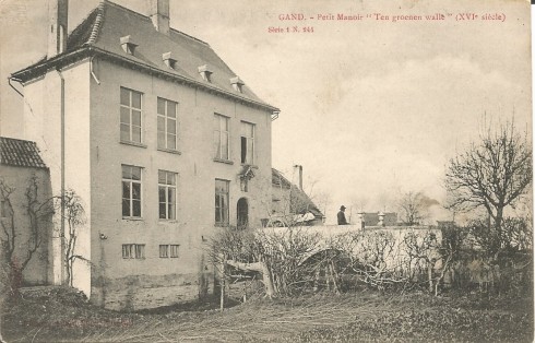 Serie 1 nr. 244 Het kasteeltje “Ten groene walle†(XVIde eeuw)