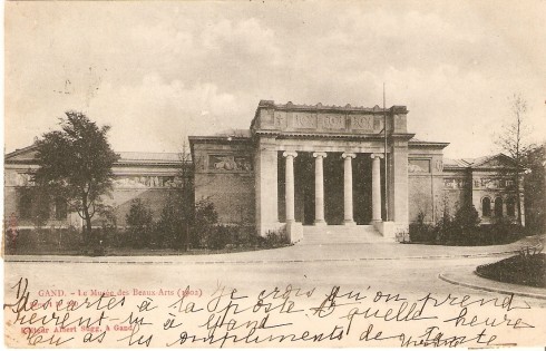 Serie 1 N 260 Het Museum voor Schone Kunsten (1902)