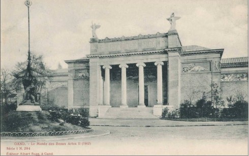 Serie 1 N 294 Het museum voor Schone Kunsten II (1902)