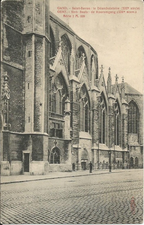 Serie 1 nr. 339 Sint-Baafs: de kooromgang (XIIIde eeuw)